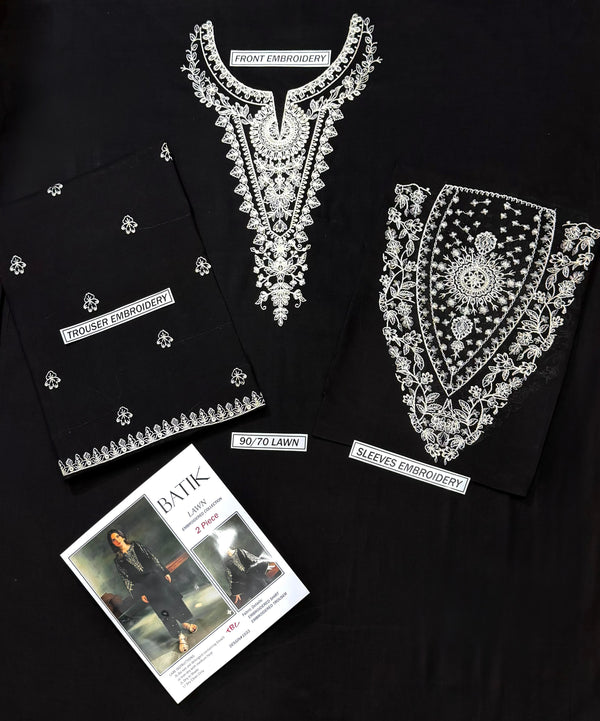 LAWN 2PC EMBROIDERED*