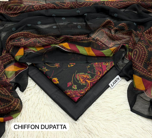 UNSTITCHED CHIFFON DUPATTA