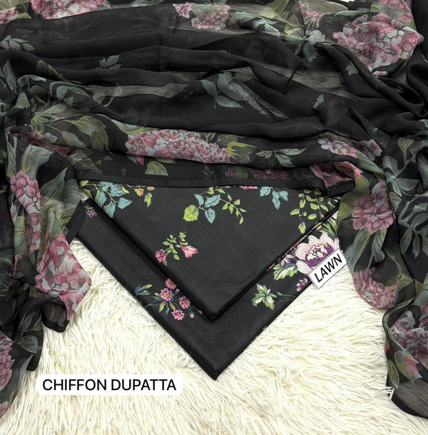 UNSTITCHED CHIFFON DUPATTA