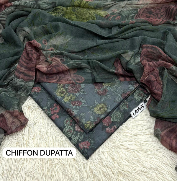 UNSTITCHED CHIFFON DUPATTA