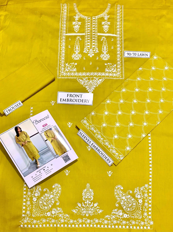 LAWN 2PC EMBROIDERED