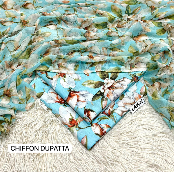UNSTITCHED CHIFFON DUPATTA