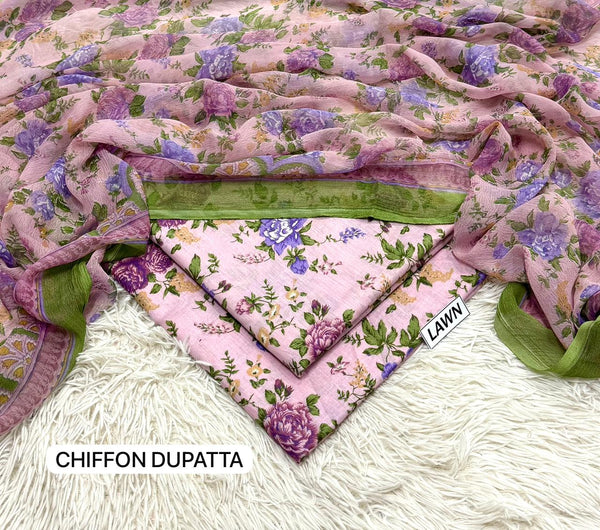 UNSTITCHED CHIFFON DUPATTA