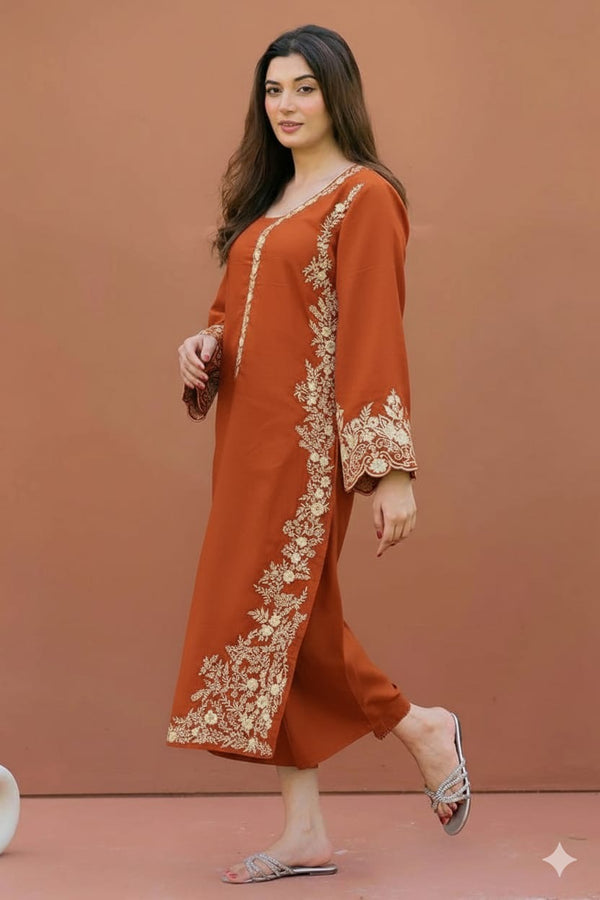 LAWN 2PC EMBROIDERED