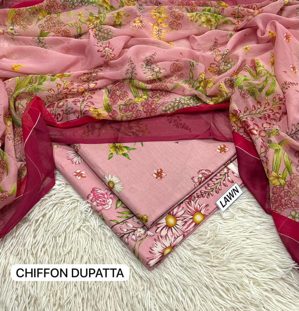 UNSTITCHED CHIFFON DUPATTA