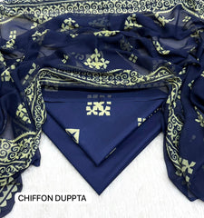 UNSTITCHED CHIFFON DUPATTA