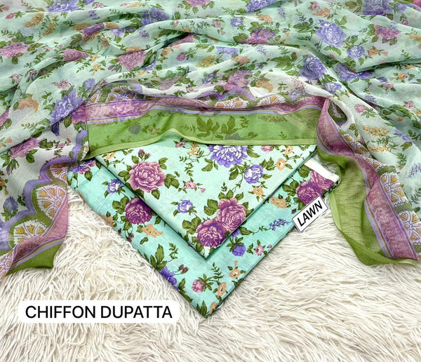 UNSTITCHED CHIFFON DUPATTA