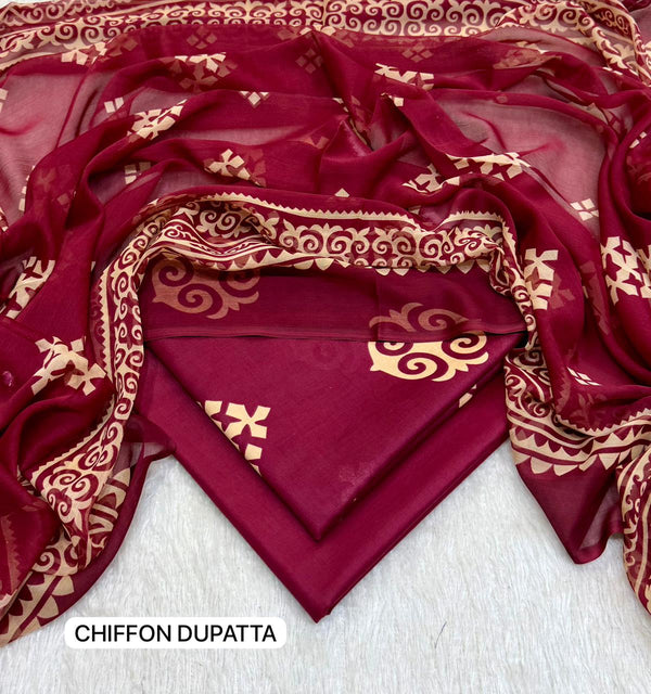UNSTITCHED CHIFFON DUPATTA