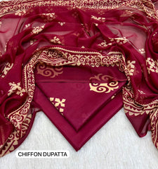 UNSTITCHED CHIFFON DUPATTA