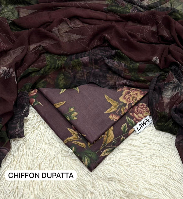 UNSTITCHED CHIFFON DUPATTA