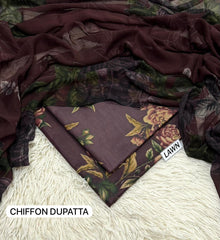 UNSTITCHED CHIFFON DUPATTA