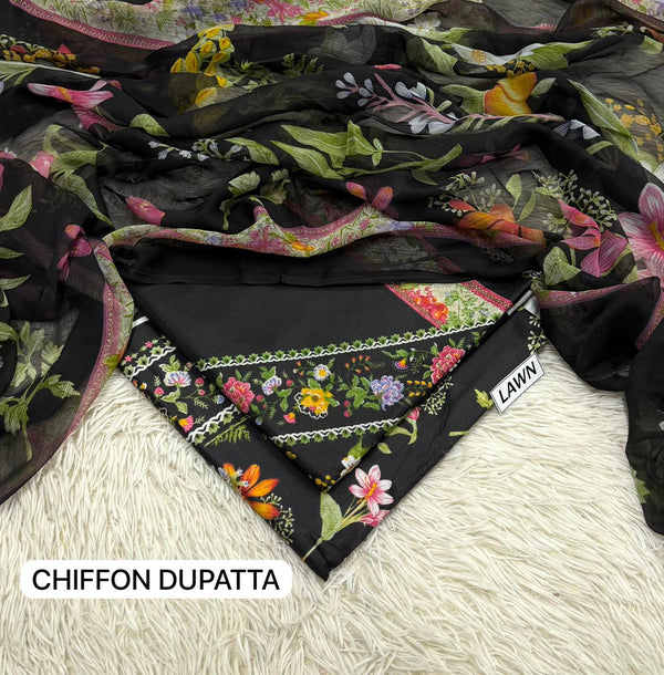 UNSTITCHED CHIFFON DUPATTA