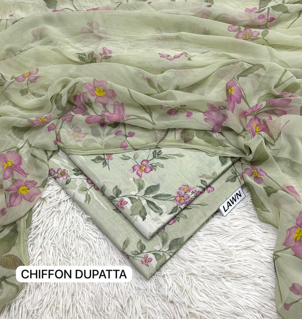 UNSTITCHED CHIFFON DUPATTA