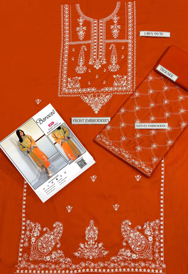 LAWN 2PC EMBROIDERED