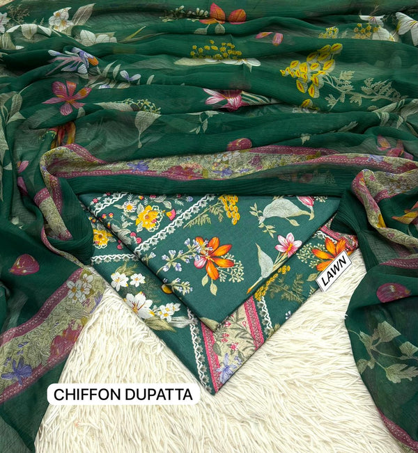 UNSTITCHED CHIFFON DUPATTA