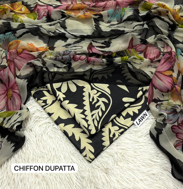 UNSTITCHED CHIFFON DUPATTA