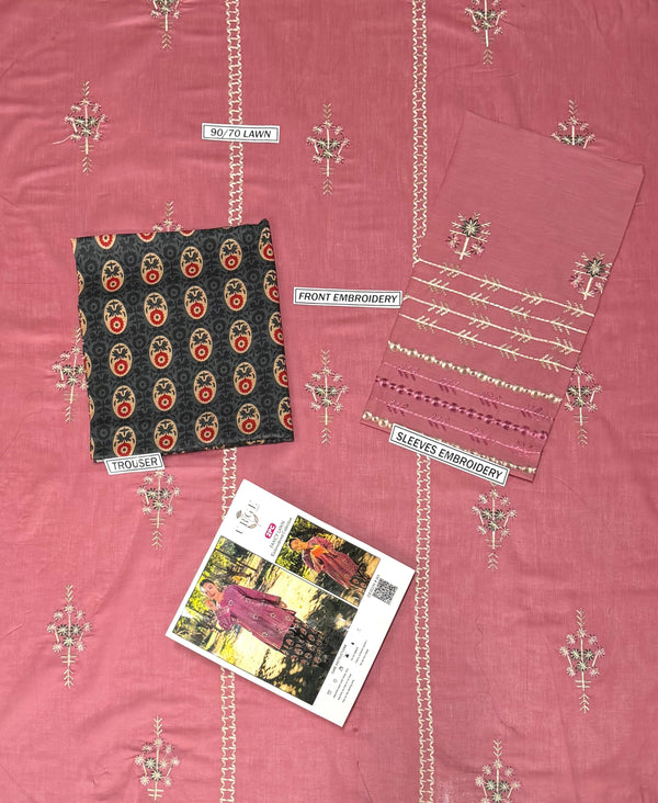 LAWN 2PC EMBROIDERED