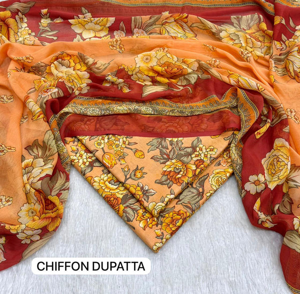 UNSTITCHED CHIFFON DUPATTA