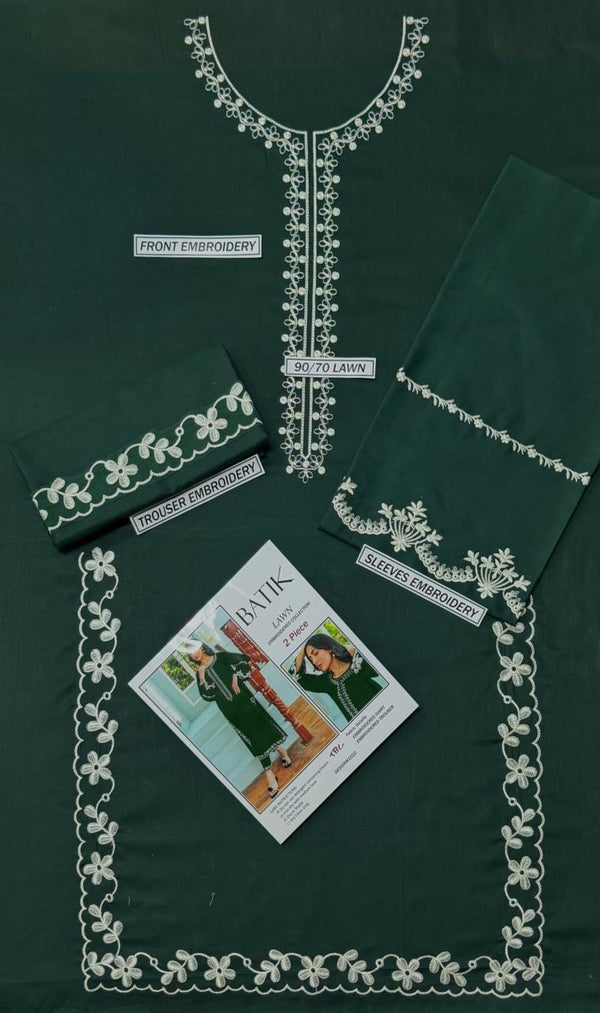 LAWN 2PC EMBROIDERED