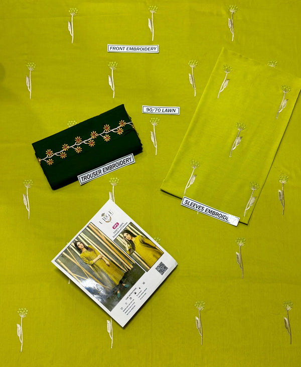 LAWN 2PC EMBROIDERED