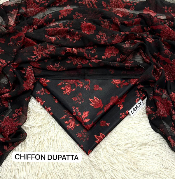 UNSTITCHED CHIFFON DUPATTA