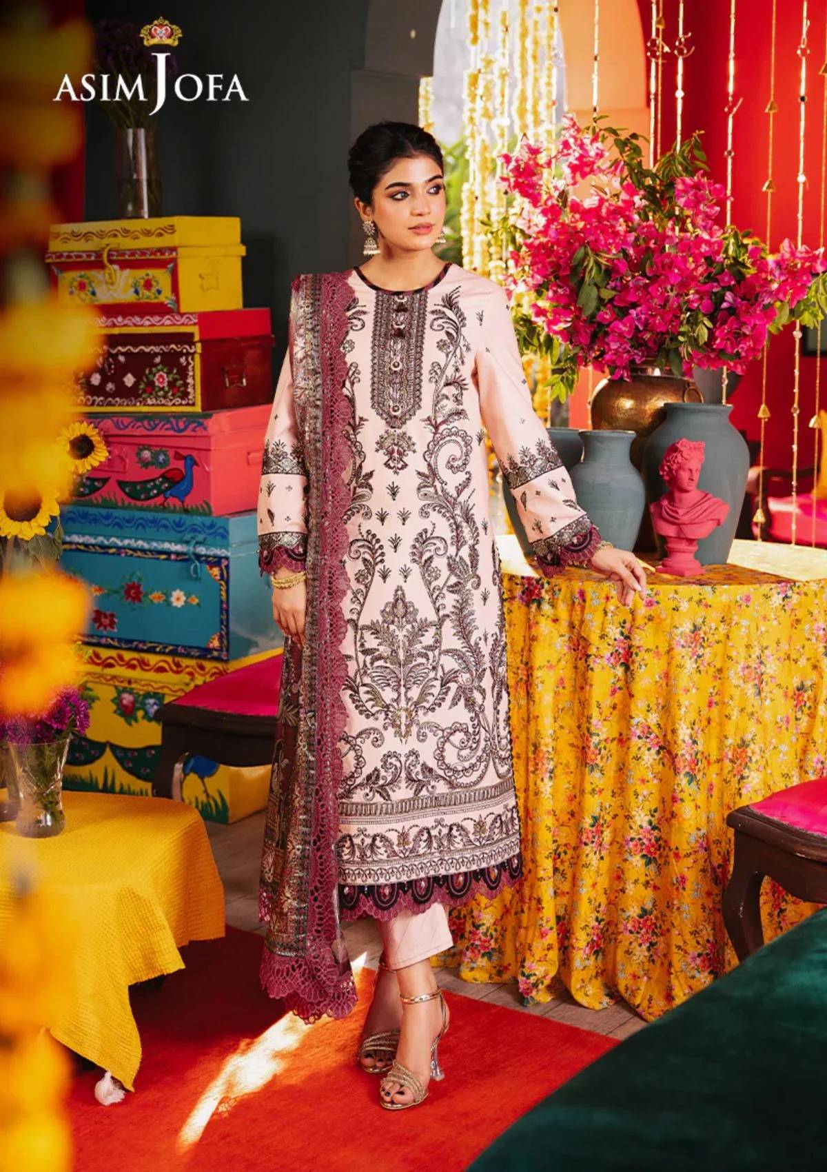 Lawn Collection - Asim Jofa - Rania