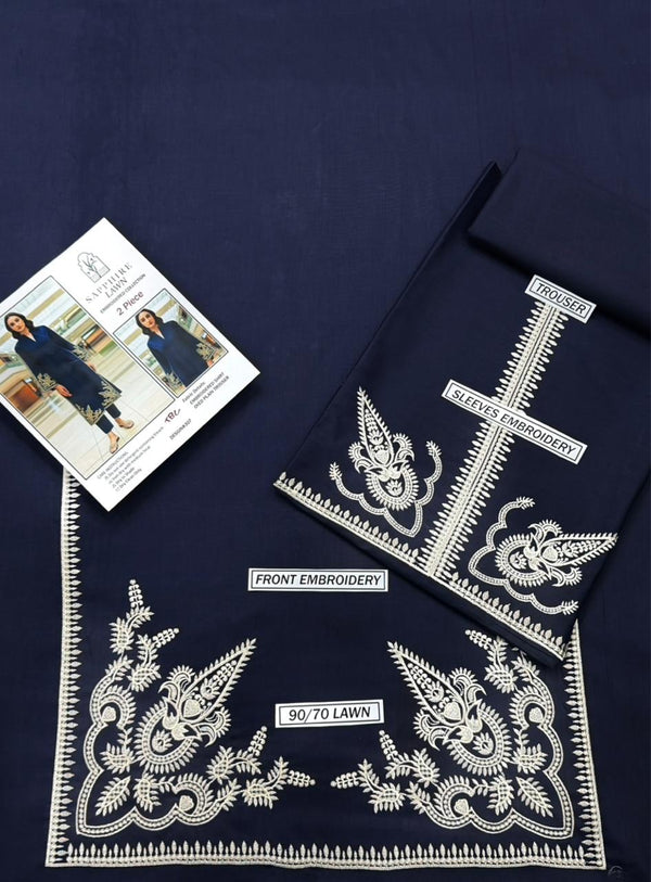 LAWN 2PC EMBROIDERED