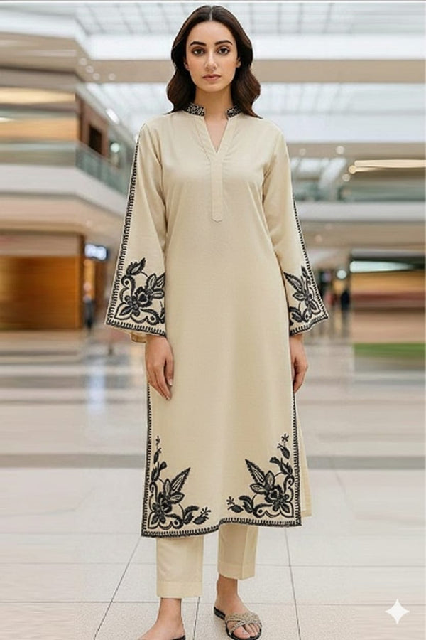 LAWN 2PC EMBROIDERED